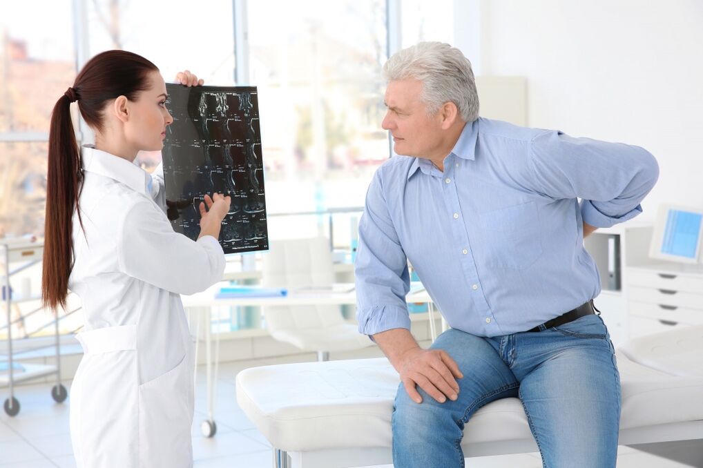 Osteochondrosis of the thoracic spine