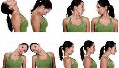 Exercises for the osteochondrosis of the cervix