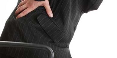 Complications of the osteochondrosis of the lumbar spine