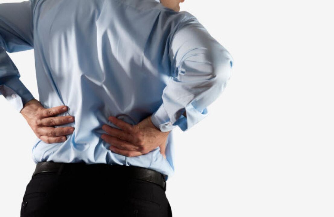 Lower back pain in the lumbar region Photo 2